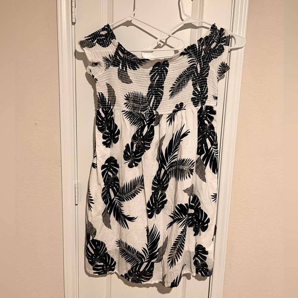 Strapless dress for summer